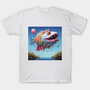 Fish Out of Water - Dream Big, Swim High T-Shirt